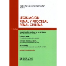 LEGISLACIÓN PENAL Y PROCESAL PENAL CHILENA (18ª, EMPASTADO)